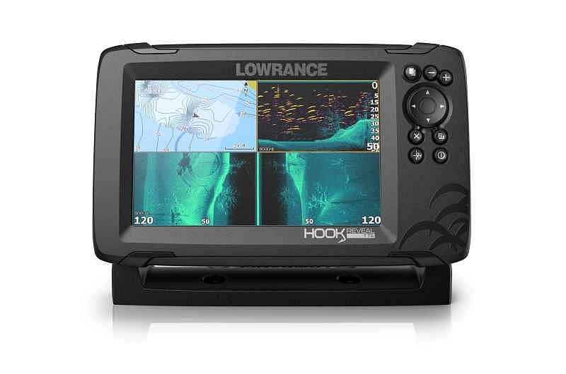 Lowrance Sonar Hook 7 reveal Tripleshot GPS 120751622